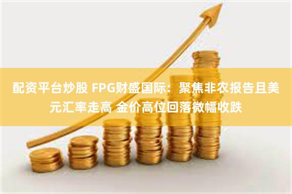 配资平台炒股 FPG财盛国际：聚焦非农报告且美元汇率走高 金价高位回落微幅收跌