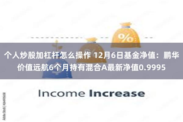 个人炒股加杠杆怎么操作 12月6日基金净值：鹏华价值远航6个月持有混合A最新净值0.9995