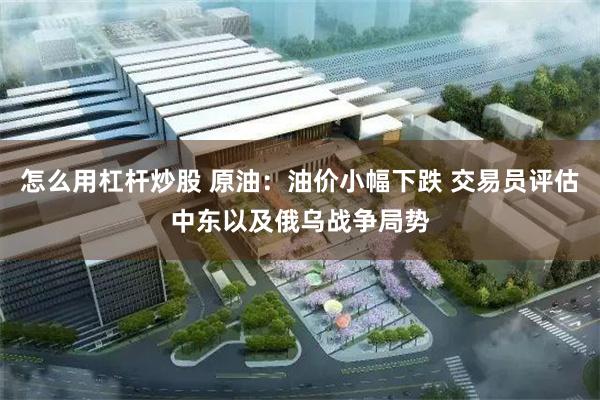 怎么用杠杆炒股 原油：油价小幅下跌 交易员评估中东以及俄乌战争局势